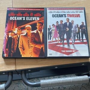 Warner Bros. Ocean's Eleven and Twelve DVD Set - Red and White Covers